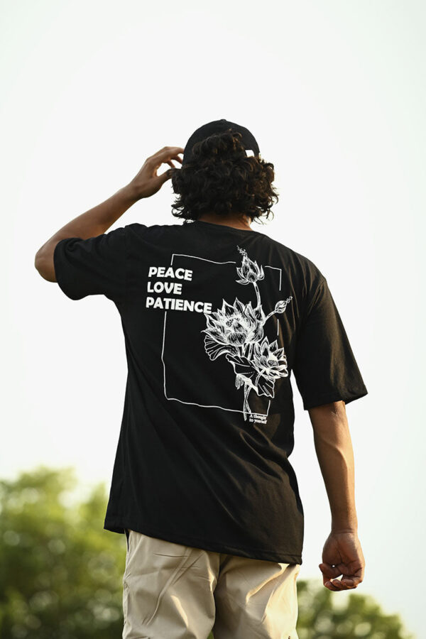 Peace love patience T-Shirt - Image 2