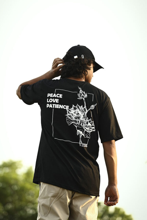 Peace love patience T-Shirt - Image 3