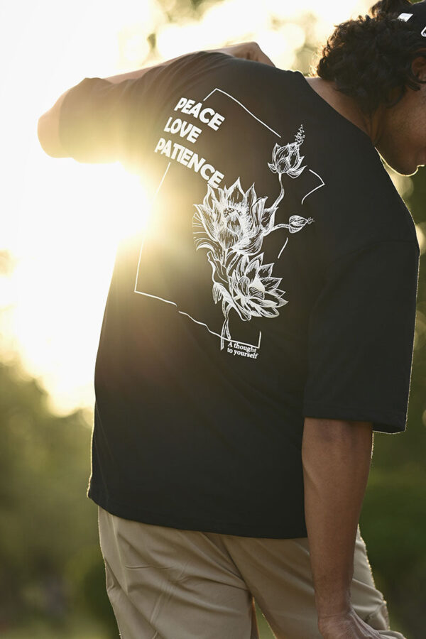 Peace love patience T-Shirt - Image 4